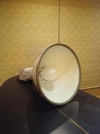 Fabriekslamp, Ophalen, Zo goed als nieuw, Glas, 75 cm of meer