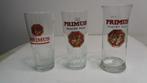 Primus Haacht  glazen + plateau+2 zakjes, Verzamelen, Ophalen, Zo goed als nieuw, Glas of Glazen, Overige merken