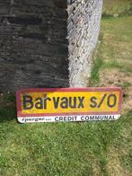 💥💥💥💥Oude aluminium panelen „BARVAUX S/O”💥💥💥💥, Ophalen of Verzenden, Gebruikt, Reclamebord