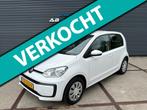 Volkswagen Up! 1.0 BMT move up! 5 DEURS/ BLUETOOTH/ LED VERL, Voorwielaandrijving, 4 zetels, Gebruikt, Wit