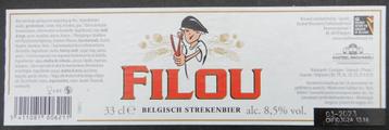 Etiquette de bière Filou Brouwerij Vanhonsebrouck (6n5), Enlèvement ou Envoi, Utilisé
