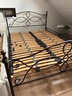 bed met lattenbodem, Huis en Inrichting, Slaapkamer | Bedden, Ophalen, Zo goed als nieuw