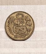 munt Peru 1 sol de oro 1947, Postzegels en Munten, Munten | Amerika, Ophalen of Verzenden