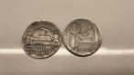 Zilveren munten, Ophalen of Verzenden, Losse munt, Zilver