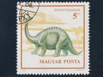 LOSSE  ZEGEL  HONGARIE -  Brontosaurus, Postzegels en Munten, Postzegels | Thematische zegels, Dier of Natuur, Verzenden, Gestempeld