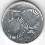 Tsjechië : 50 Haleru 1993 Munt Hamburg  KM#3.1  Ref 12154, Postzegels en Munten, Ophalen of Verzenden, Losse munt, Overige landen