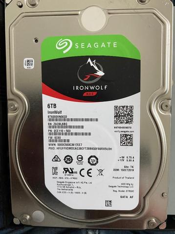 Disque dur Seagate Ironwolf de 6 To comme neuf disponible aux enchères