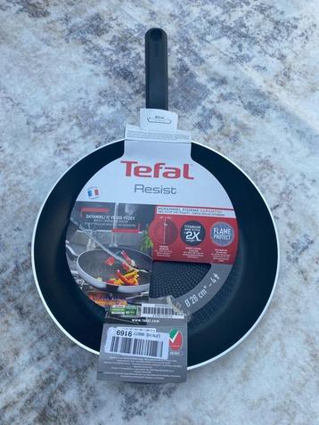 Poêle à frire Tefal D52606 Resist 28 cm., Enlèvement ou Envoi, Comme neuf, X, X