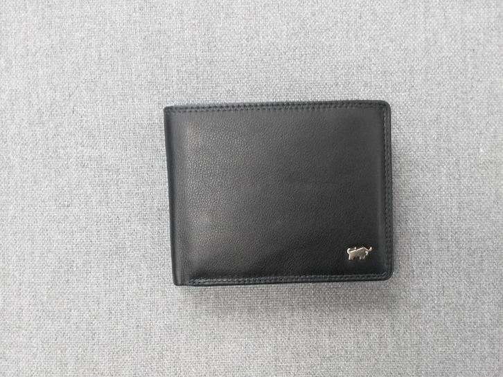 Herenportefeuille Braun Buffel, Handtassen en Accessoires, Portemonnees, Nieuw, Zwart, Leder, Met knipsluiting, Ophalen of Verzenden