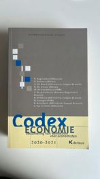 Codex economie 2020-2021, Boeken, Zo goed als nieuw