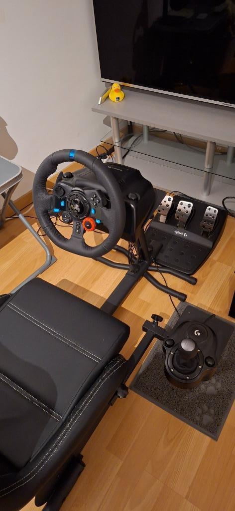Playseat + G29 stuur, pedalen en shifter in perfecte staat, Games en Spelcomputers, Spelcomputers | Sony Consoles | Accessoires