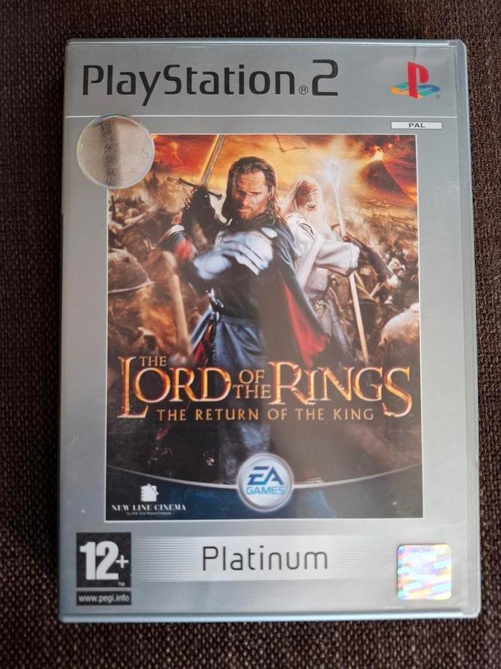 PS2 Le Seigneur des Anneaux - Le retour du roi (complet), Consoles de jeu & Jeux vidéo, Jeux | Sony PlayStation 2, Comme neuf