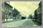 BRASSCHAAT - BRASSCHAET - Stoomtram in het dorp - ca.1910, Verzamelen, Postkaarten | België, Ophalen of Verzenden, Voor 1920, Gelopen