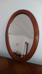 Ovale spiegel, Antiek en Kunst, Antiek | Spiegels, Minder dan 100 cm, Minder dan 50 cm, Ophalen, Ovaal