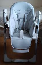 Kinderstoel / eetstoel Peg Perego - grijs - met NIEUWE HOES, Kinderen en Baby's, Kinderstoelen, Ophalen, Zo goed als nieuw