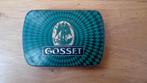 Tabaksdoos Gosset Tabak Brussel, Ophalen of Verzenden, Zo goed als nieuw