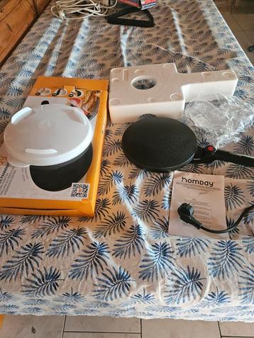 Crêpière inversée de marque Homday, Enlèvement ou Envoi, Comme neuf