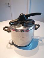 Lagustina inox 6L snelkookpan in nieuwstaat., Maison & Meubles, Cuisine | Casseroles & Poêles, Neuf, Inox, Enlèvement ou Envoi