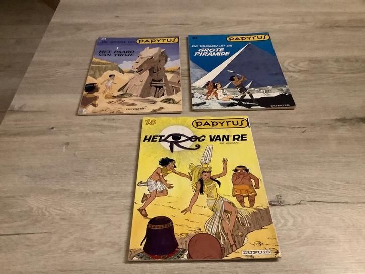 Papyrus verschillende strips (1998), Boeken, Stripverhalen, Zo goed als nieuw, Meerdere stripboeken, Ophalen of Verzenden