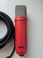 Rode NT1 Signature Red + Focusrite Scarlett 2i2 | set, Muziek en Instrumenten, Microfoons, Ophalen, -, Nieuw, Studiomicrofoon