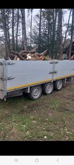 aanhangwagen brandhout, Troncs d'arbres, 3 à 6 m³, Autres essences de bois, Enlèvement ou Envoi