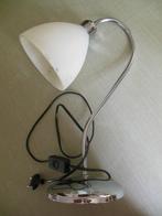 Gratis bureaulamp / tafellamp - beschadigd, Huis en Inrichting, Lampen | Tafellampen, Ophalen, Gebruikt, Glas, Minder dan 50 cm