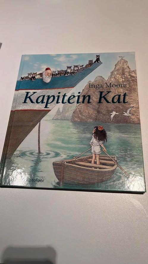 Inga Moore - Kapitein Kat, Livres, Livres d'images & Albums d'images, Comme neuf, Enlèvement ou Envoi
