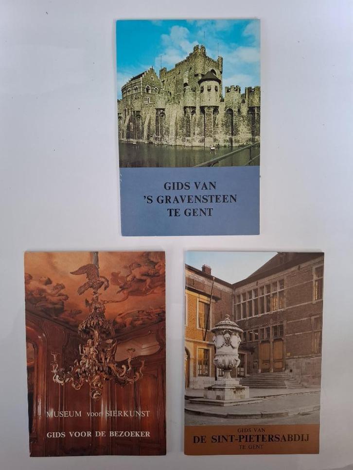 GENT - 3 Gidsen, Boeken, Kunst en Cultuur | Architectuur, Zo goed als nieuw, Architectuur algemeen, Ophalen