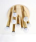 Gaetano Sciolari Design lamp / Vintage Boulanger Plafondlamp, Huis en Inrichting, Ophalen of Verzenden, Gebruikt, Metaal