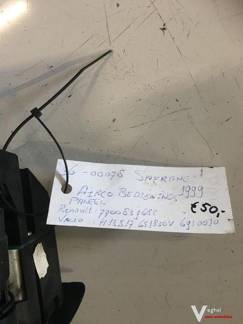 Renault Safrane 1999 Kachelbedieningspaneel Airco, Auto-onderdelen, Dashboard en Schakelaars, Gebruikt, Ophalen of Verzenden