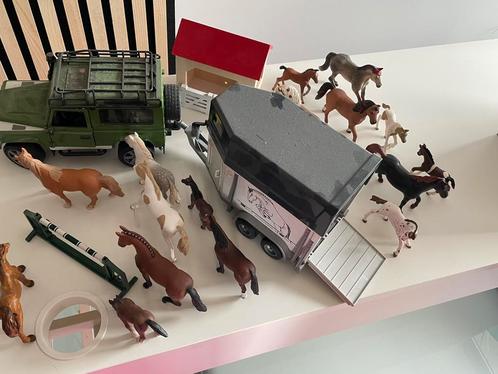 Paardenspeelgoed pakket, Kinderen en Baby's, Speelgoed | Overig, Zo goed als nieuw, Jongen of Meisje, Ophalen