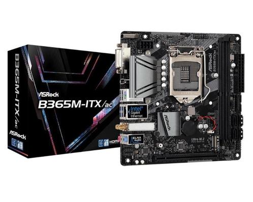 Asrock B365M-ITX/AC Mini ITX retail Socket 1151, Computers en Software, Moederborden, Zo goed als nieuw, Intel, DDR4, Ophalen of Verzenden