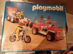 Playmobil terreinwagen met crossmotoren, Kinderen en Baby's, Ophalen of Verzenden, Zo goed als nieuw