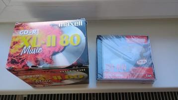 CD-R 10 stuks CD-RW 3 st, CD-R90 Philips 3 / 1x Excel 80 min beschikbaar voor biedingen