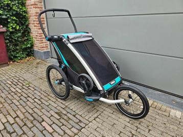 Thule chariot lite, 20 à 40 kg, Comme neuf, Enlèvement, Pliable
