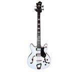 Hagstrom Viking Bass White, Muziek en Instrumenten, Snaarinstrumenten | Gitaren | Bas, Ophalen, Zo goed als nieuw