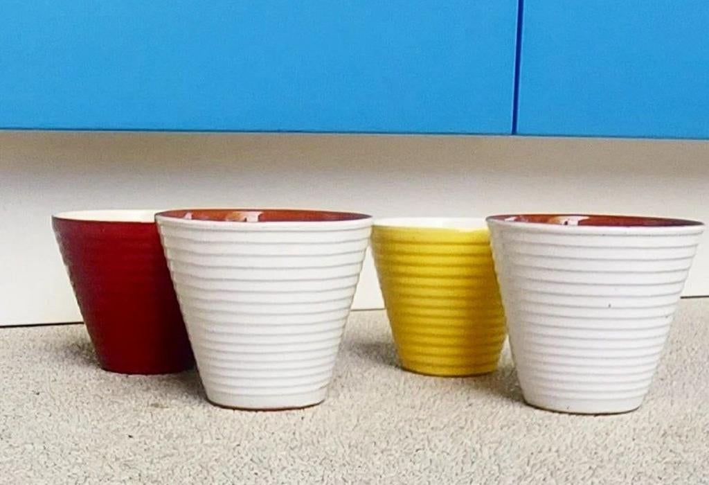 Pot de fleurs vintage, Jardin & Terrasse, Pots de fleurs, Enlèvement ou Envoi