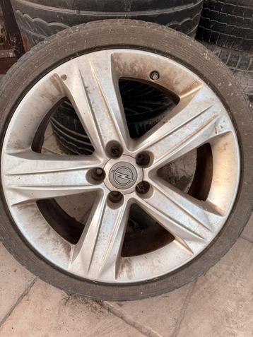 4x Jantes Opel 225/40Z R18 - Pneus Dunlop beschikbaar voor biedingen