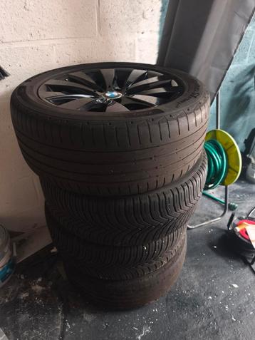 Bmw 17 inch velgen met banden beschikbaar voor biedingen
