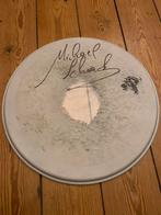 Gesigneerd snaredrumvel michael shack, Muziek en Instrumenten, Drumstellen en Slagwerk, Zo goed als nieuw, Ophalen