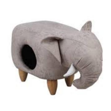 Decoratief meubilair voor kattenhuis - olifant beschikbaar voor biedingen