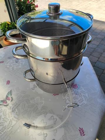 Extracteur de jus à vapeur en inox  beschikbaar voor biedingen