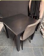 Tafel met 2 stoelen, Huis en Inrichting, Tafels | Eettafels, Ophalen, Zo goed als nieuw, Vier personen