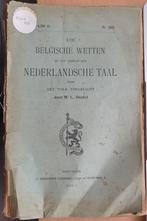 De Belgische wetten op het gebruik der Nederlandsche taal vo, Dofsel L., Ophalen of Verzenden, 20e eeuw of later, Gelezen