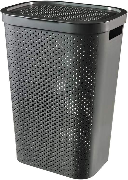 wasmand, 60 liter | met deksel | Nieuw | GRATIS LEVERING, Maison & Meubles, Salle de bain | Linge de bain & Accessoires, Neuf