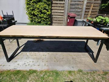 EETTAFEL  BOOMSTAM, Huis en Inrichting, Tafels | Eettafels, Ophalen, 50 tot 100 cm, Vijf personen of meer, Rechthoekig