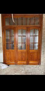 Grande porte en bois, 150 tot 225 cm, 150 tot 225 cm, Gebruikt, Ophalen of Verzenden