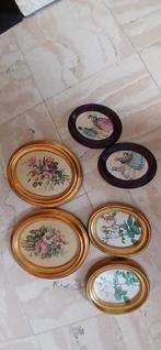 Lot 6 cadres ovales, Ophalen of Verzenden, Gebruikt