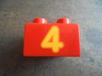 Lego Duplo Brick 2x2 (zie foto's) 2, Ophalen of Verzenden, Gebruikt, Losse stenen, Duplo