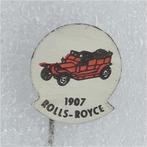 SP1427 Speldje 1907 Rols-Royce, Collections, Broches, Pins & Badges, Utilisé, Enlèvement ou Envoi